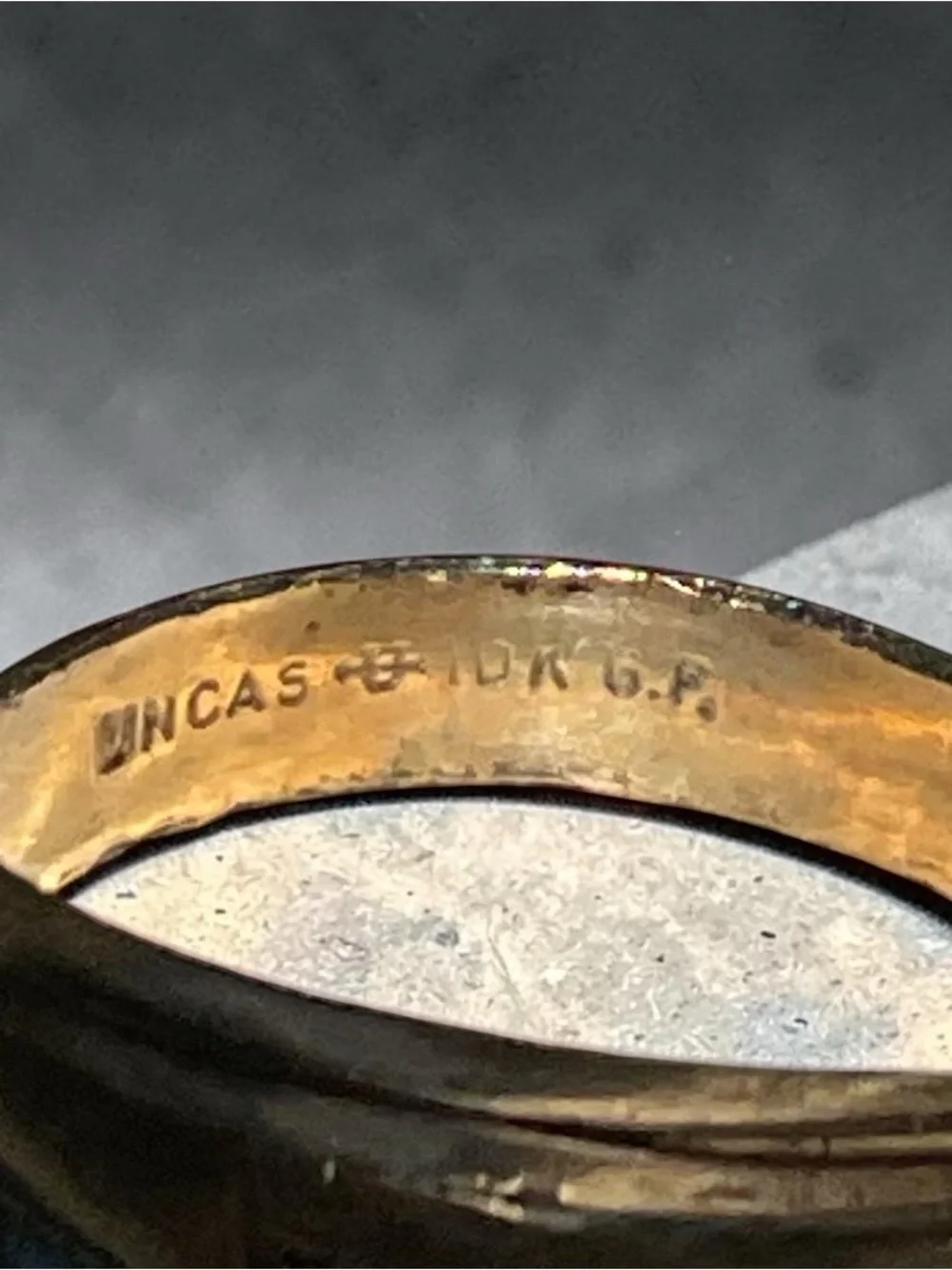 🌺Vintage Uncas Gold Filled CZ Ring